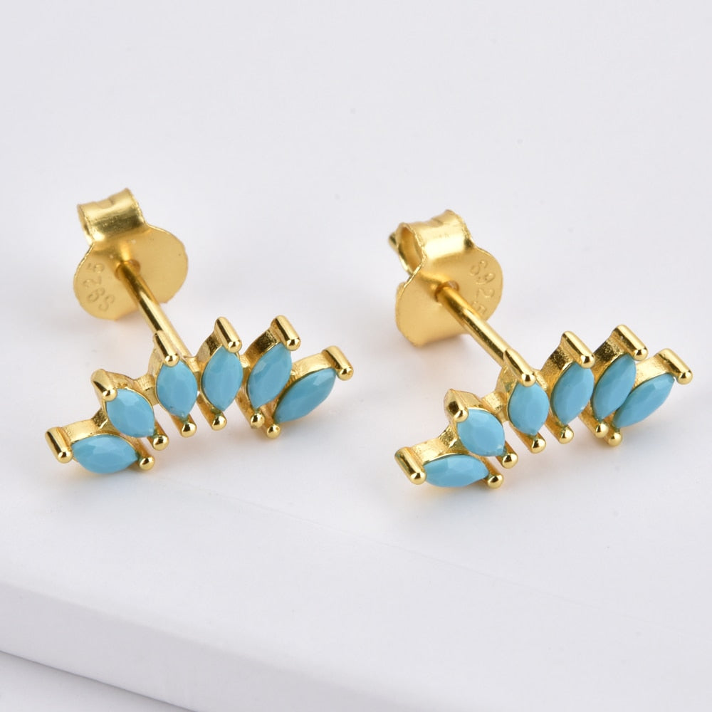 Tabita Blue Earrings 