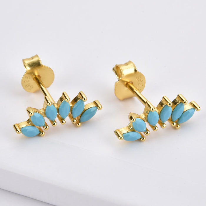 Tabita Blue Earrings 