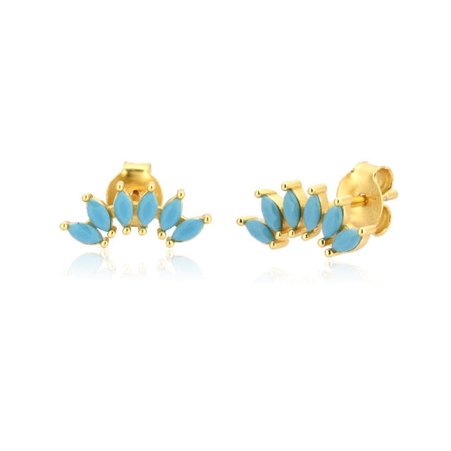 Tabita Blue Earrings 