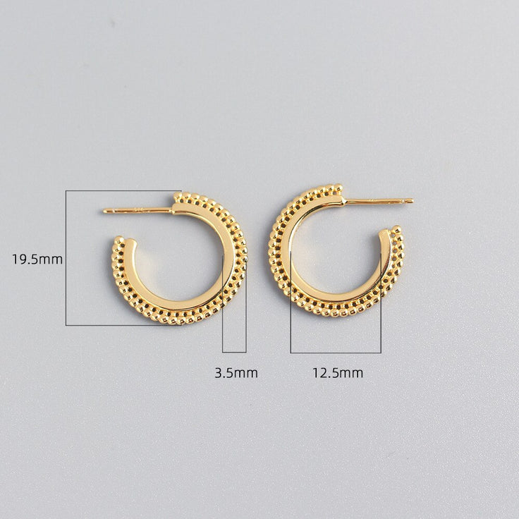 Olympus Gold Earrings 