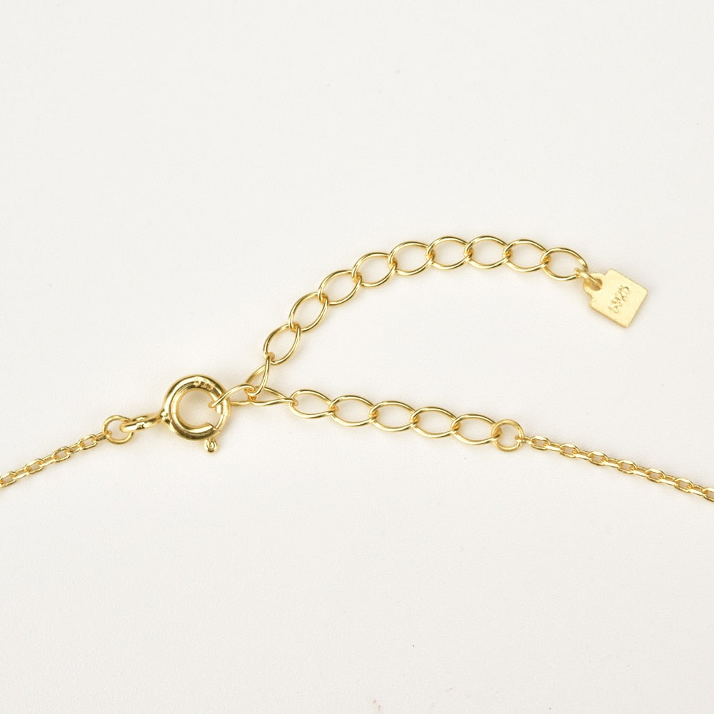 Gold Initial Candy Necklace 