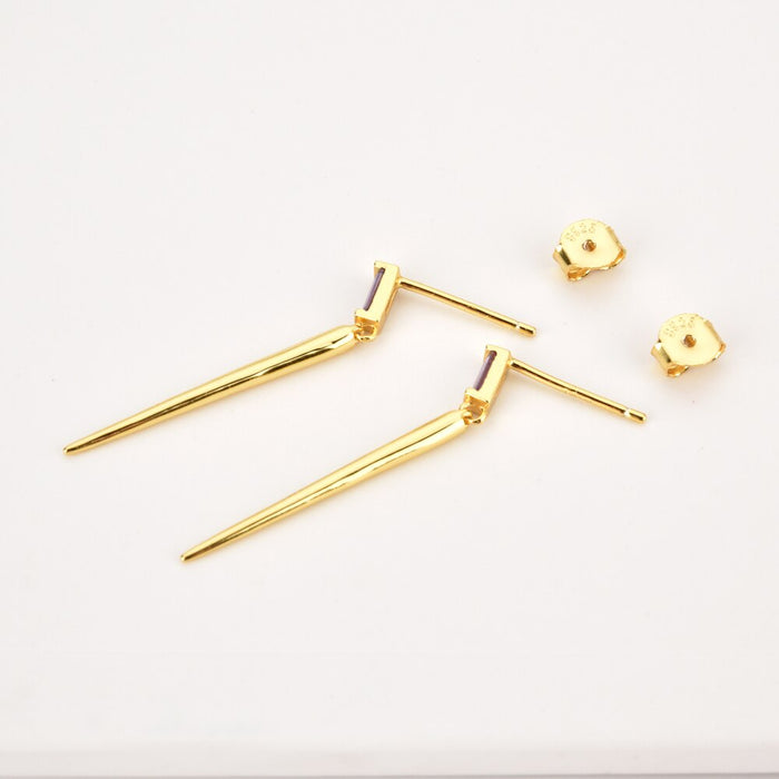 Pendientes Cirene Lila