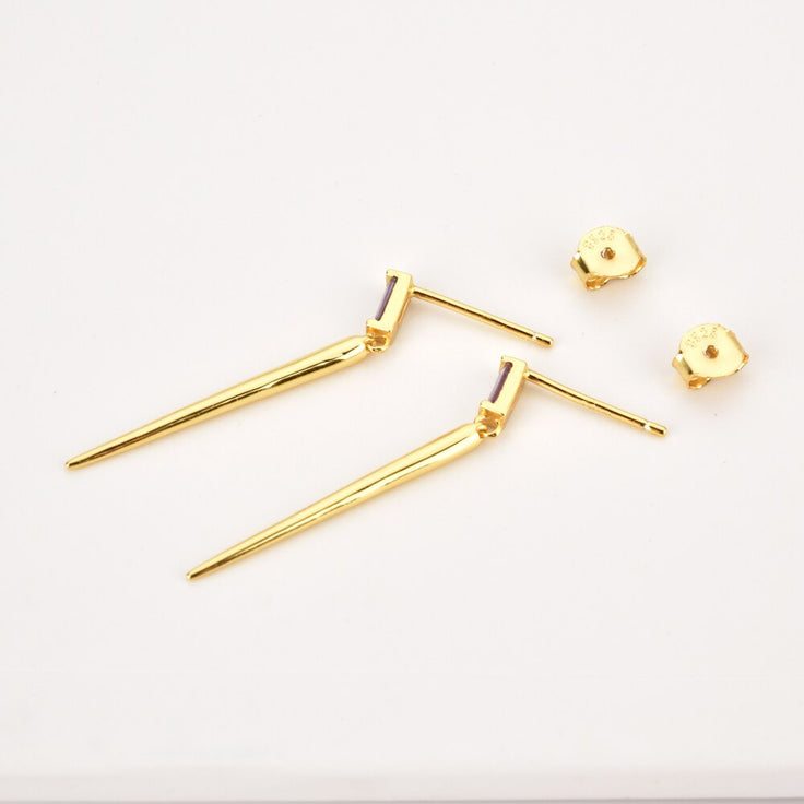 Pendientes Cirene Lila
