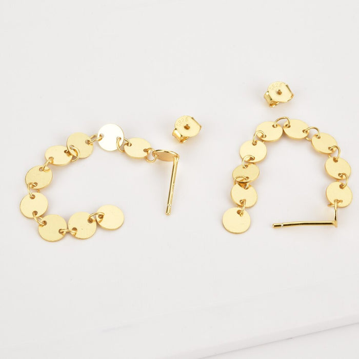 Pendientes Coins Oro