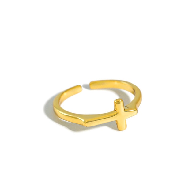 Anillo Cruz Oro