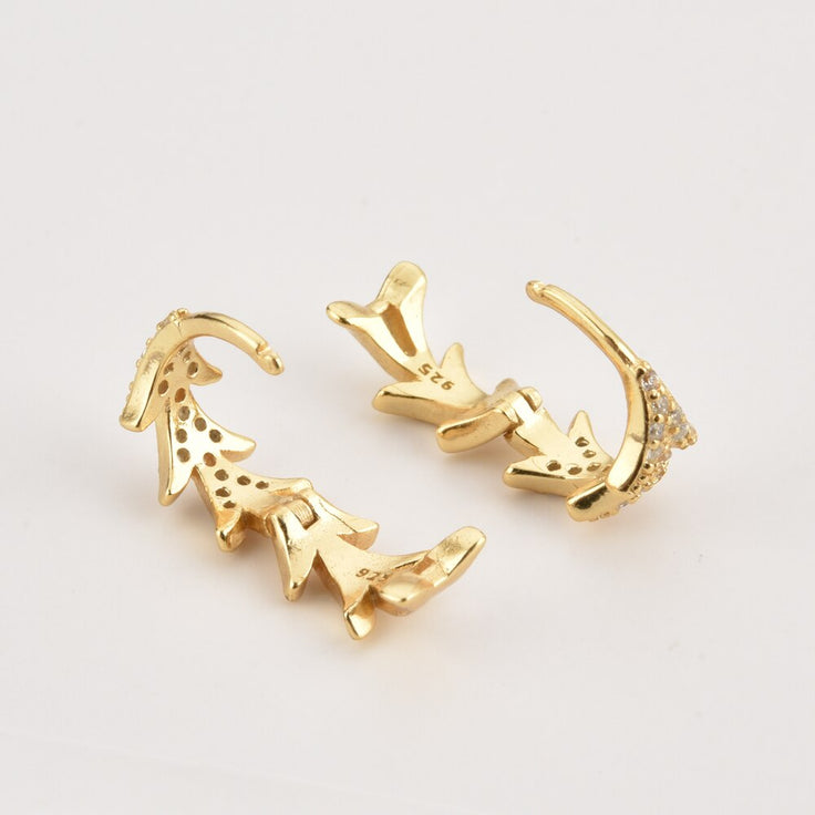 Gold Nature Earrings 