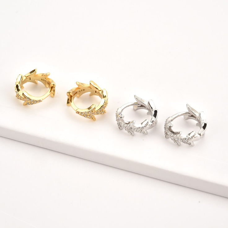 Gold Nature Earrings 