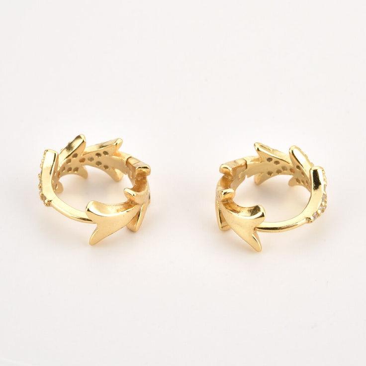 Gold Nature Earrings 