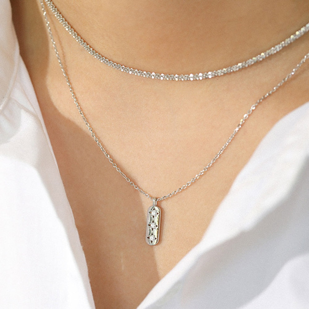 Laila Silver Necklace 