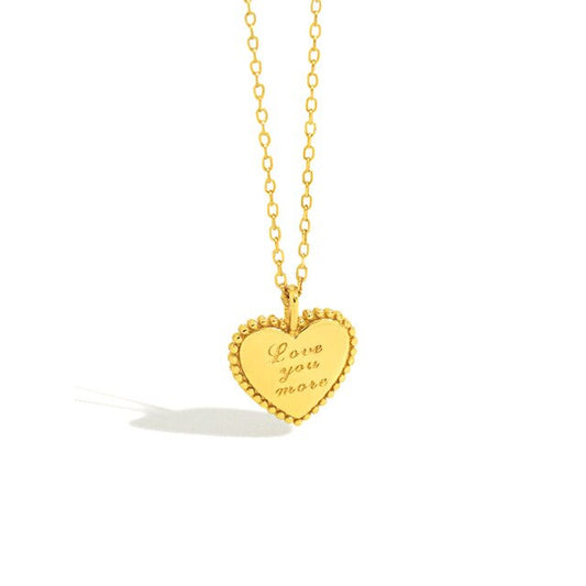 Necklace Love you more Gold 
