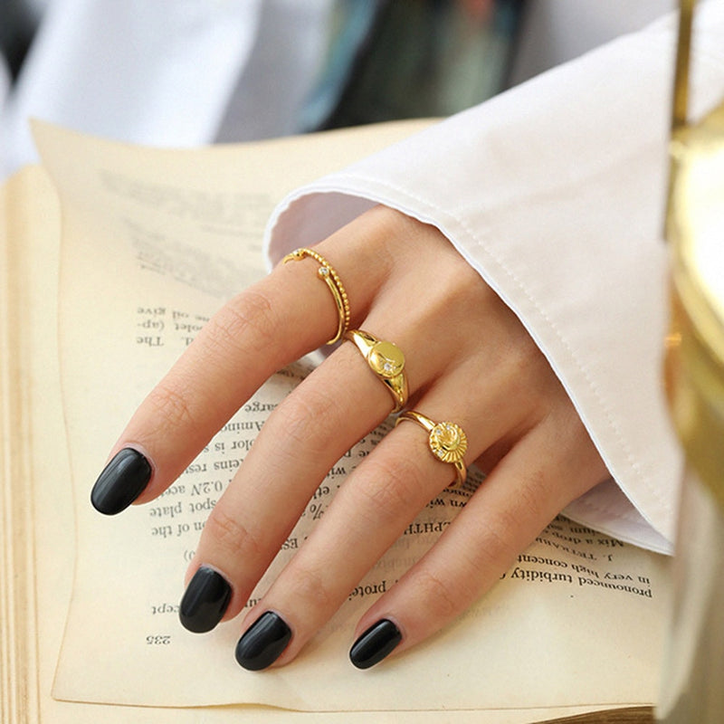 Anello Luna Oro
