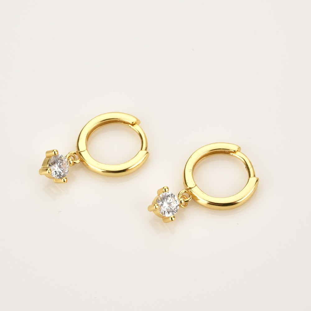 Nusa White Gold Earrings 
