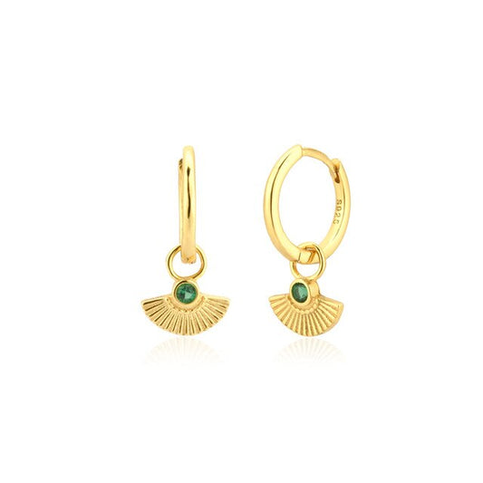 Rawa Green Earrings 