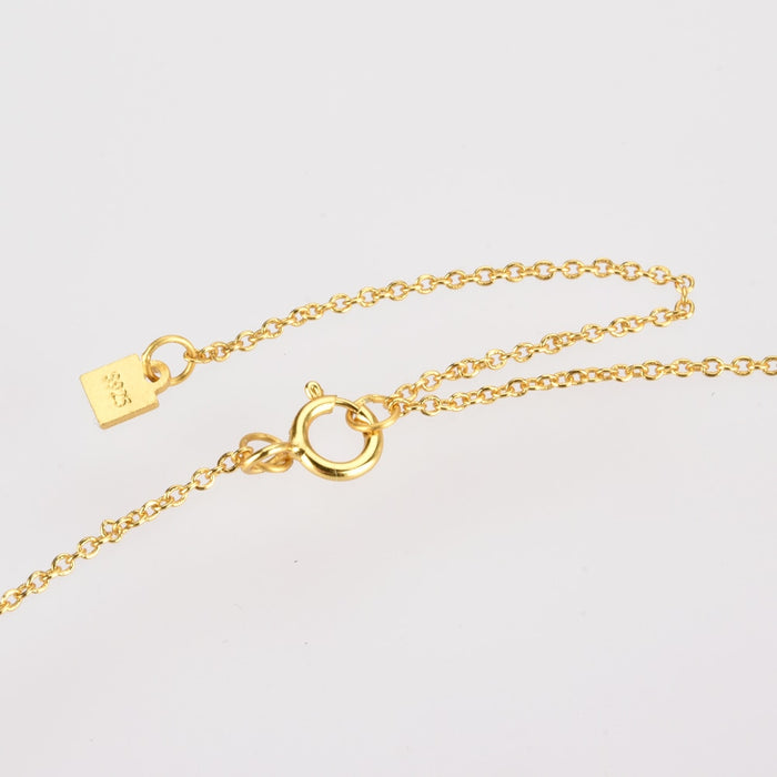 White Beetle Choker Gold 