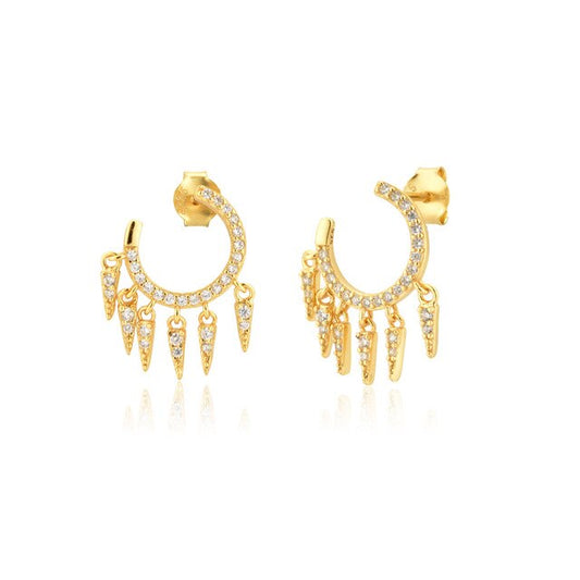 Carla Gold Earrings 