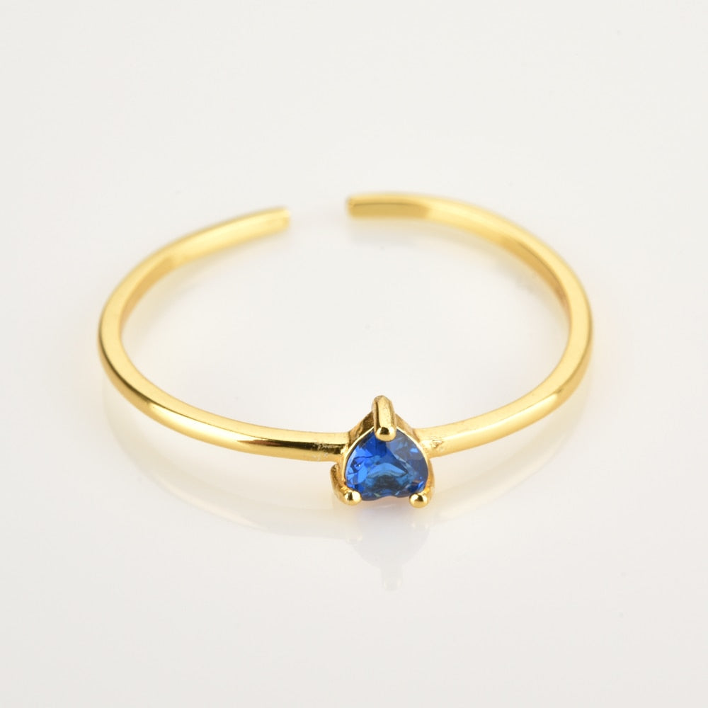 Heart Blue Ring 