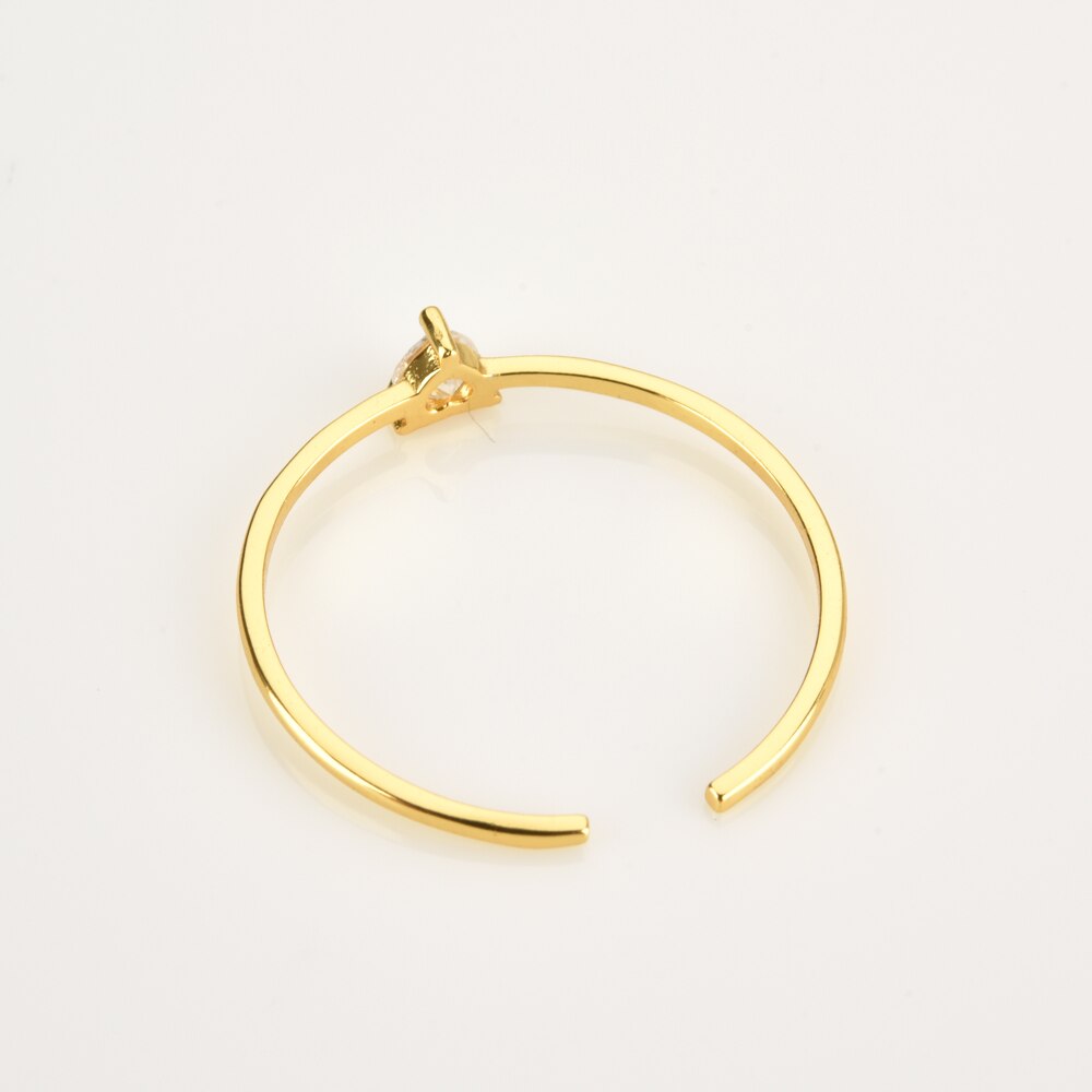 Anillo Heart Champagne