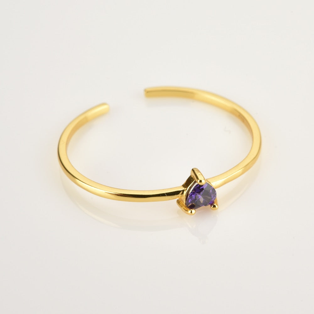 Heart Lilac Ring 