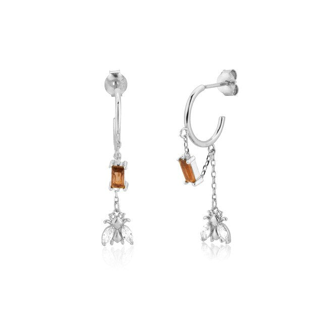 Silver Egyptian Earrings 