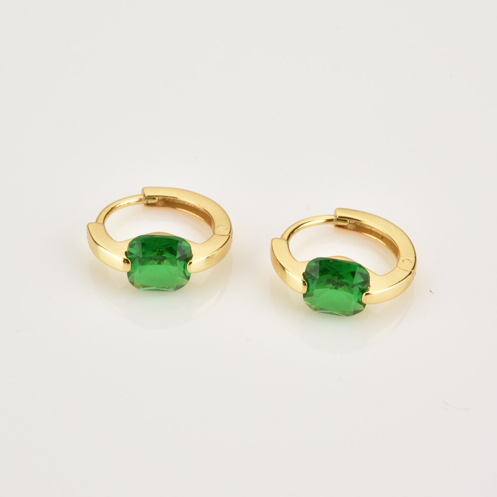 Aros Meg Green Oro