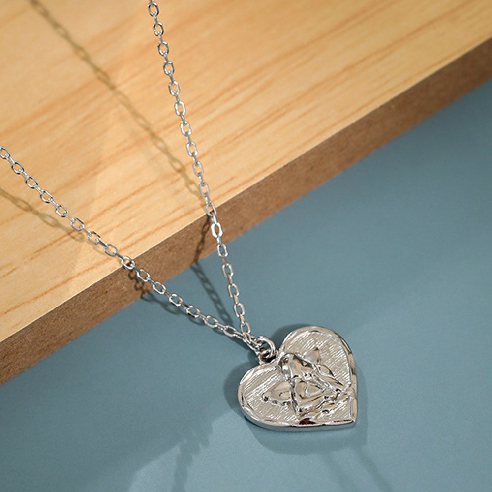 Silver Cupid Necklace 