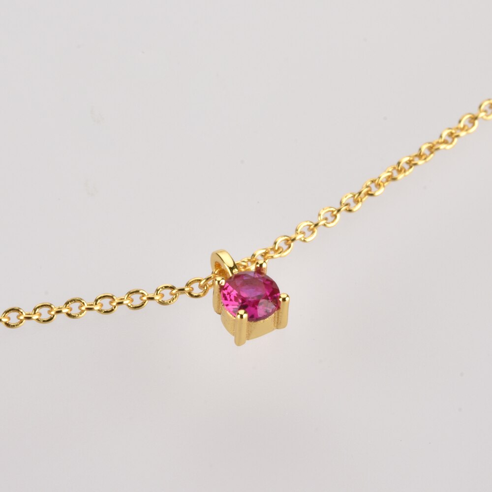 Pink Dot Necklace 