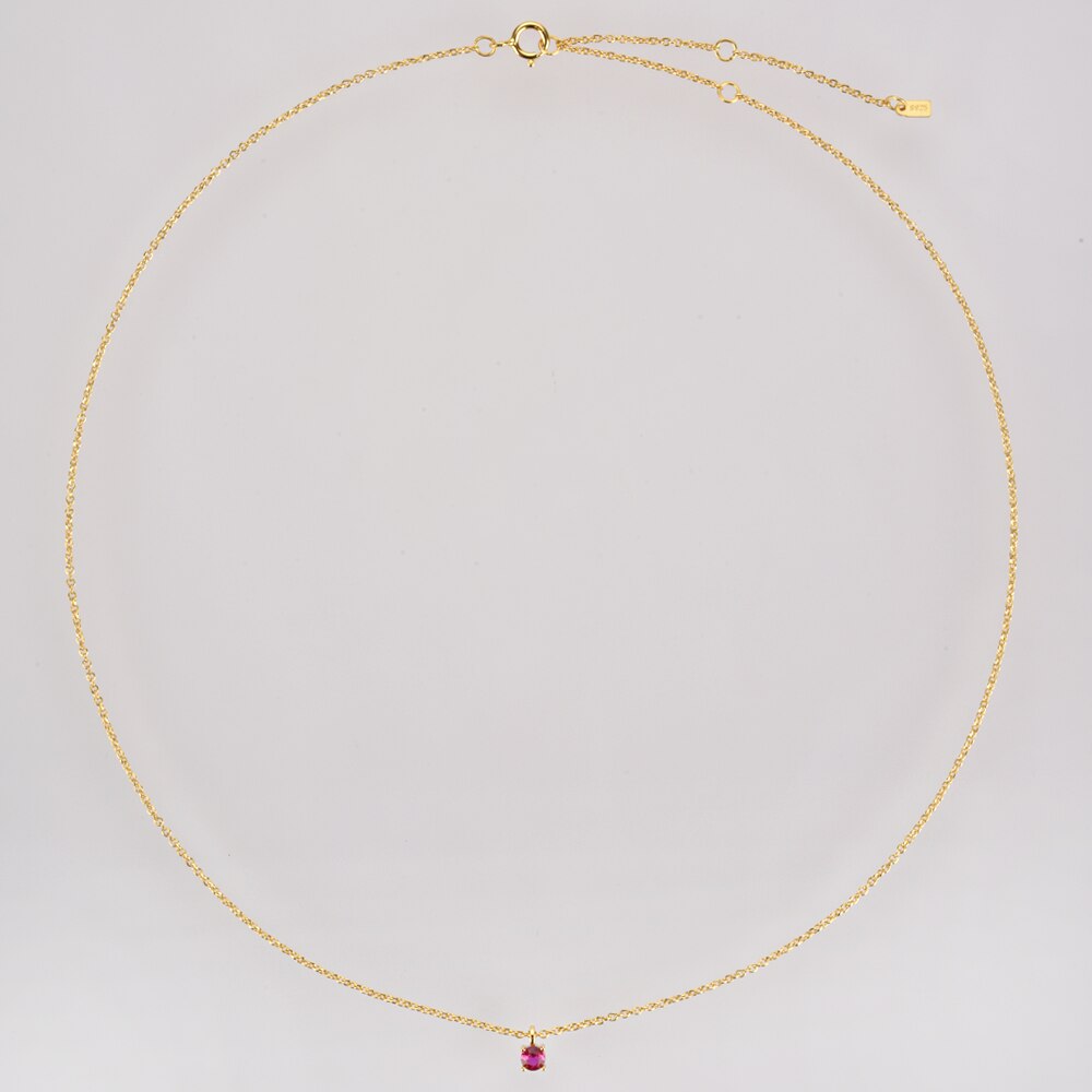 Pink Dot Necklace 