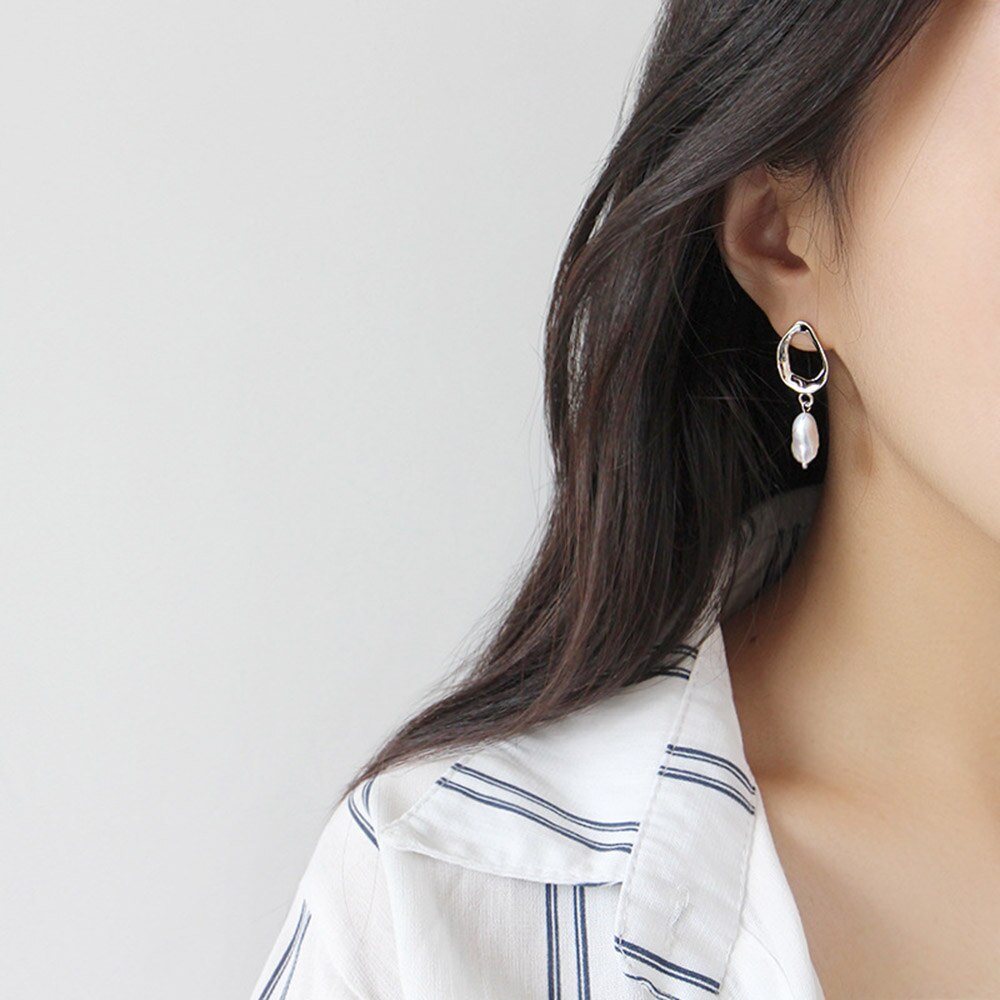 Silver Ariadne Earrings 