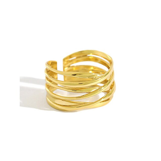 Gold Tau Ring 