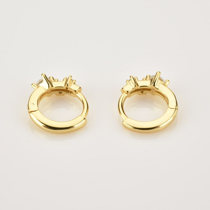 Mini Alia Gold Hoops 
