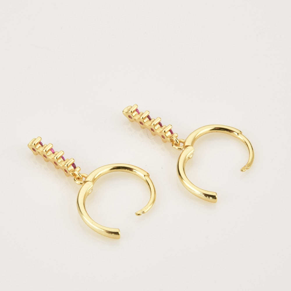 Litza Black Gold Hoops 