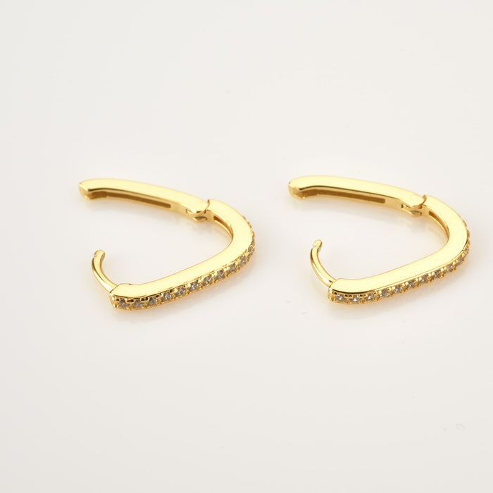 Soraya Gold Earrings 