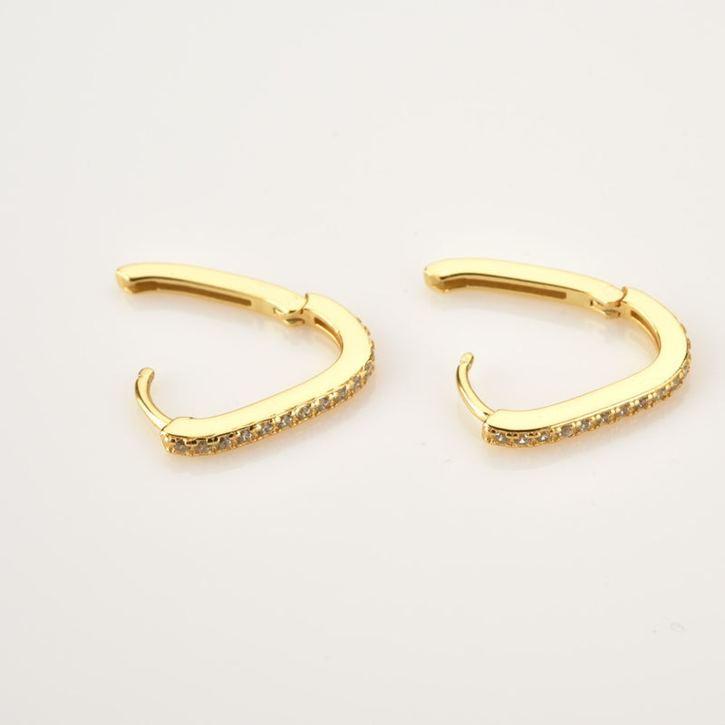 Soraya Gold Earrings 
