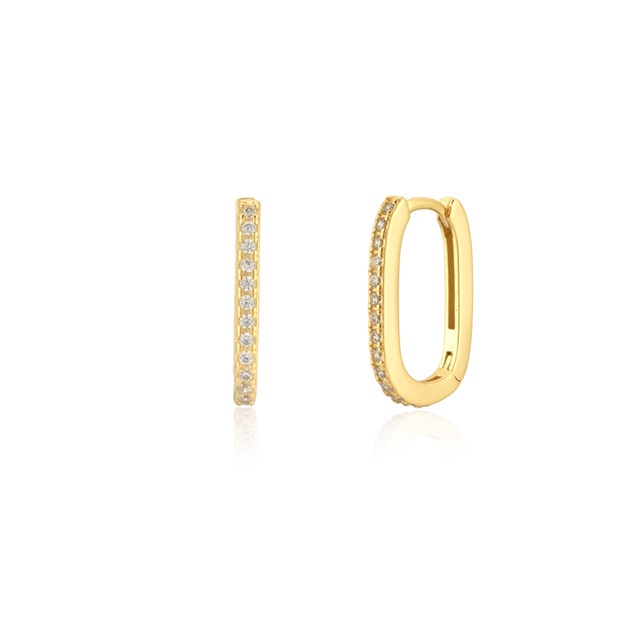 Soraya Gold Earrings 