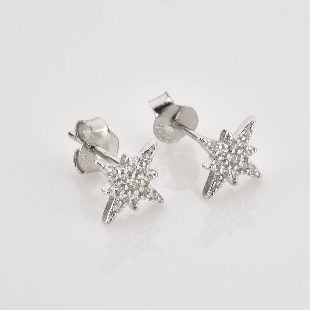 Pendientes Mystic Plata