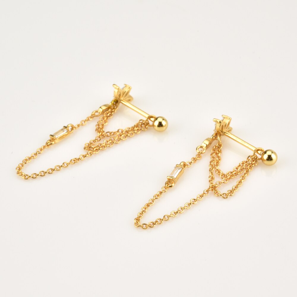 Gold Jasmine Earrings