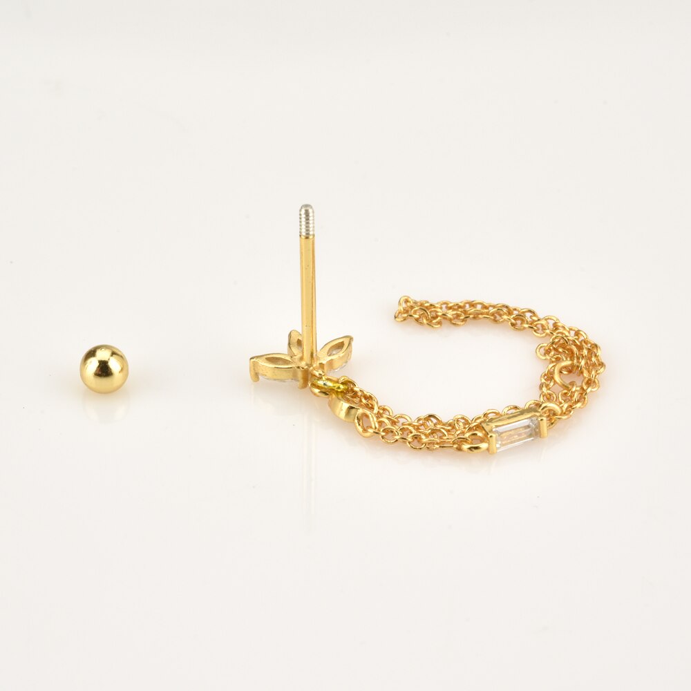 Pendientes Jasmine Oro