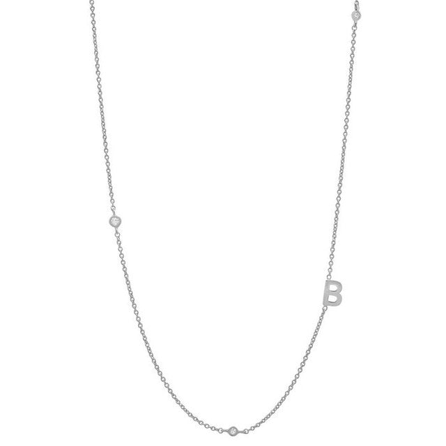 Collar Basic Inicial Plata