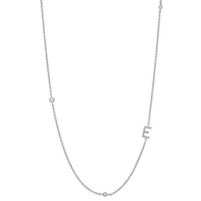 Collar Basic Inicial Plata