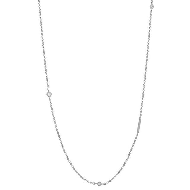 Collar Basic Inicial Plata