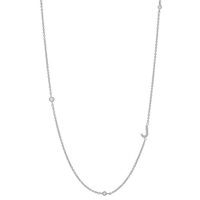 Collar Basic Inicial Plata