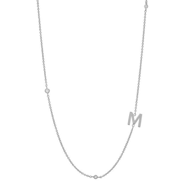 Collar Basic Inicial Plata