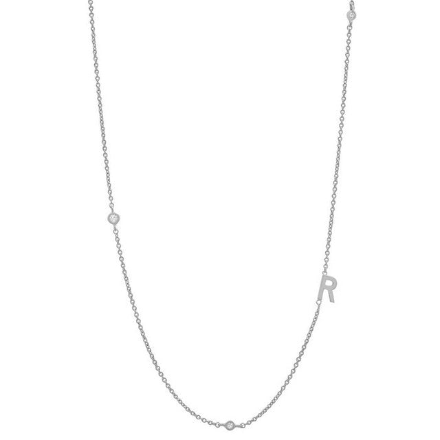 Collar Basic Inicial Plata