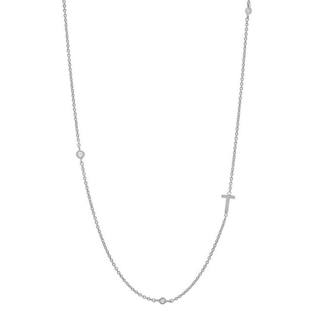 Collar Basic Inicial Plata