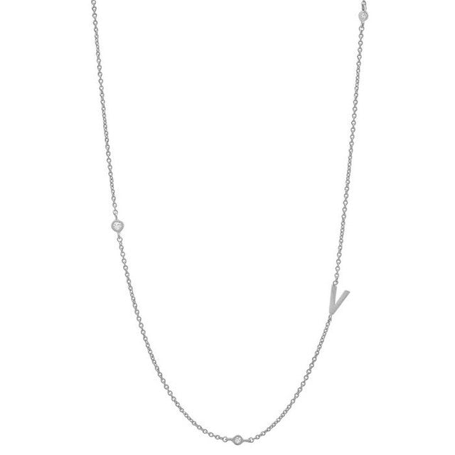 Collar Basic Inicial Plata