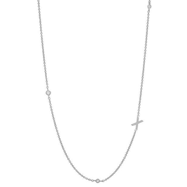 Collar Basic Inicial Plata