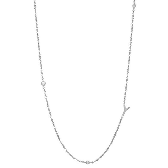 Collar Basic Inicial Plata