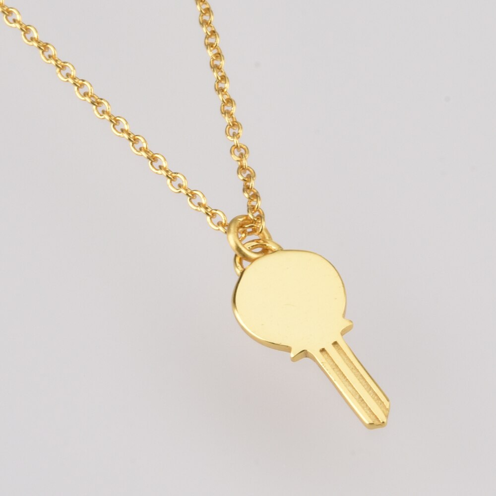 Silver Key Necklace 