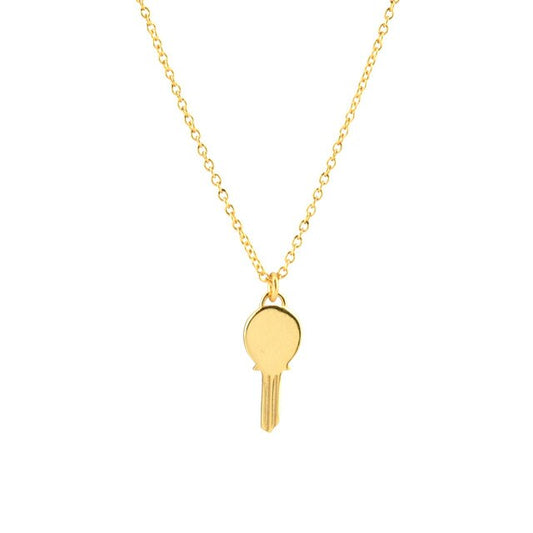 Gold Key Necklace 