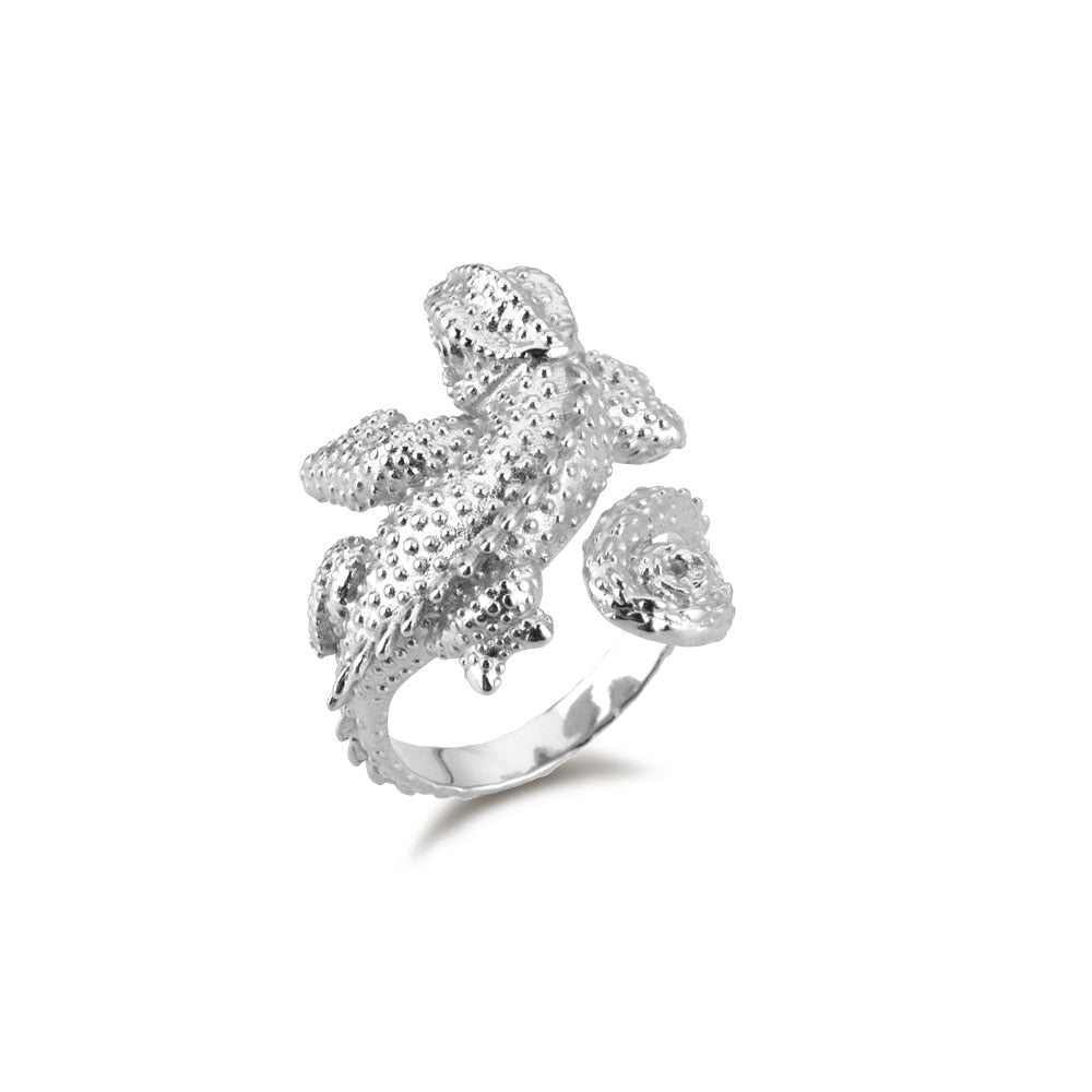 Anillo Lizard Plata